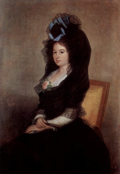 Portret van Narcisa Baranana de Goicoechea door Francisco de Goya